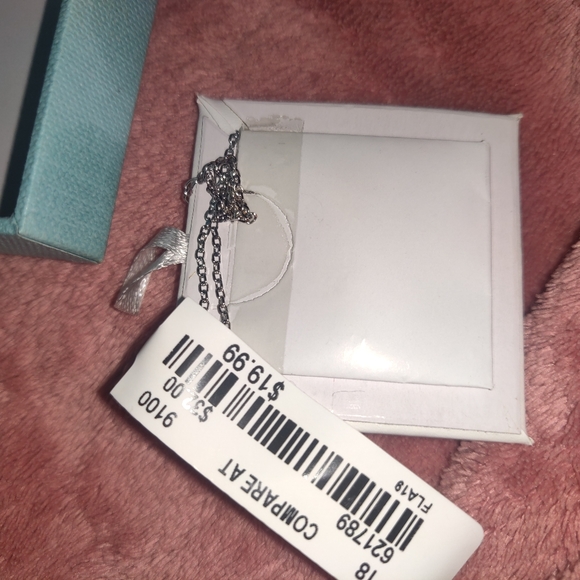 Contessa Di Capri Sterling Silver Paw Necklace - Picture 4 of 8